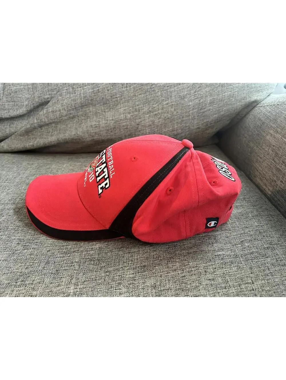 Champion Brand 2010 Ohio State Buckeyes OSU Rose Bowl Hat Red Snapback Cap OSFM